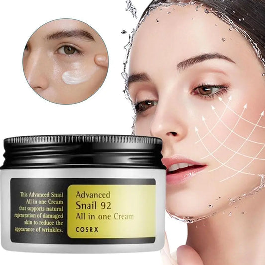 Advanced Snail Essence Skin Care Collagen 92 Face Cream Toner Cleanser Sensitive skin Moisturizing Firming Smoothing