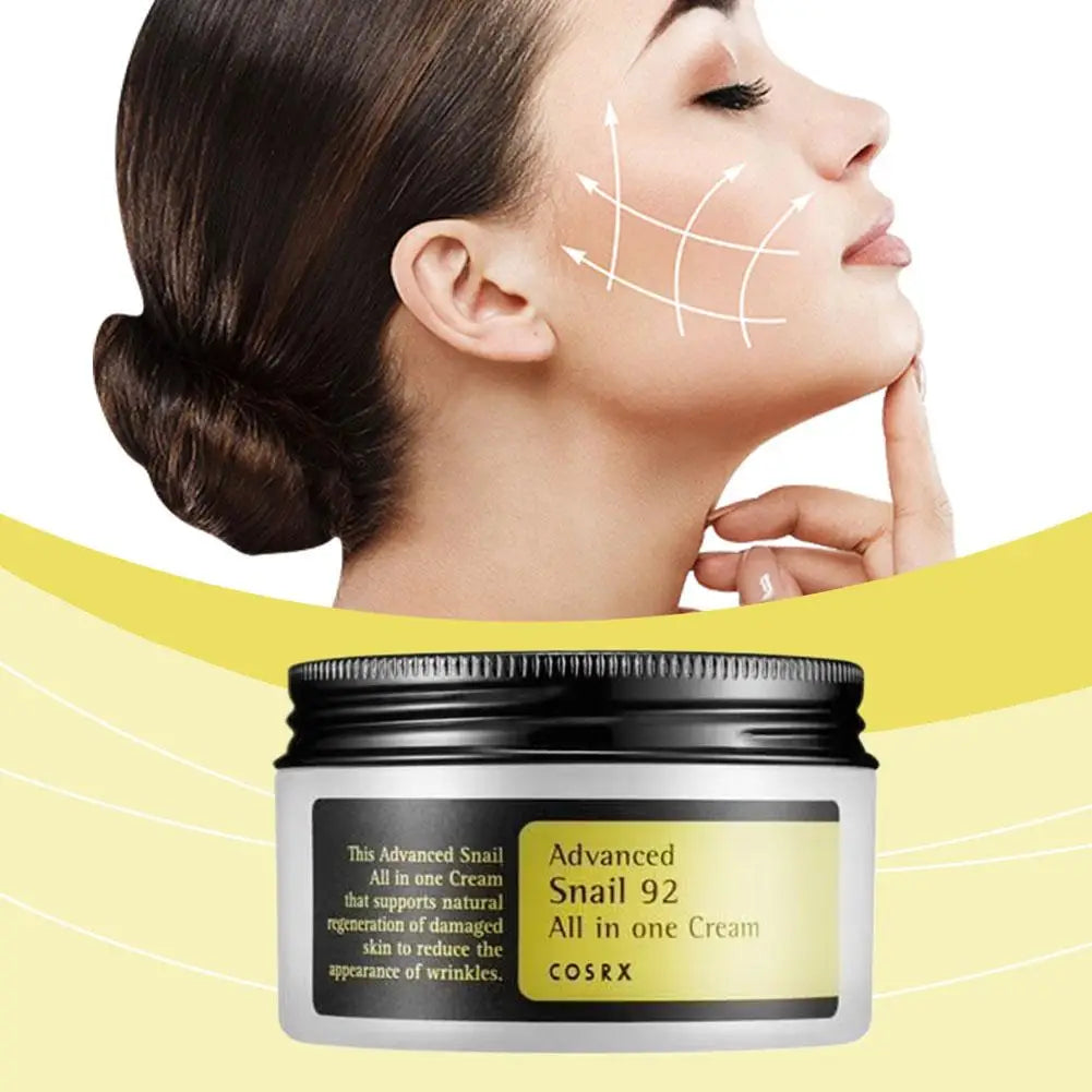 Advanced Snail Essence Skin Care Collagen 92 Face Cream Toner Cleanser Sensitive skin Moisturizing Firming Smoothing