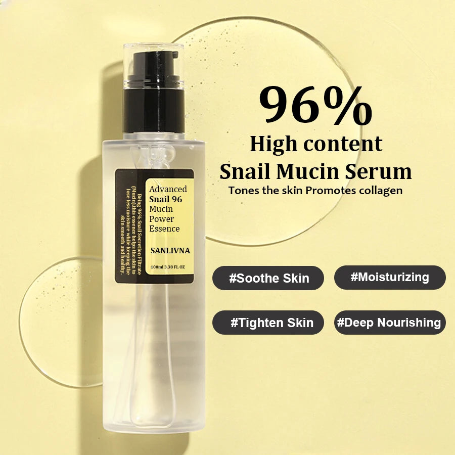 Korean Skin Care Snail Mucin 96% Facial Essence
