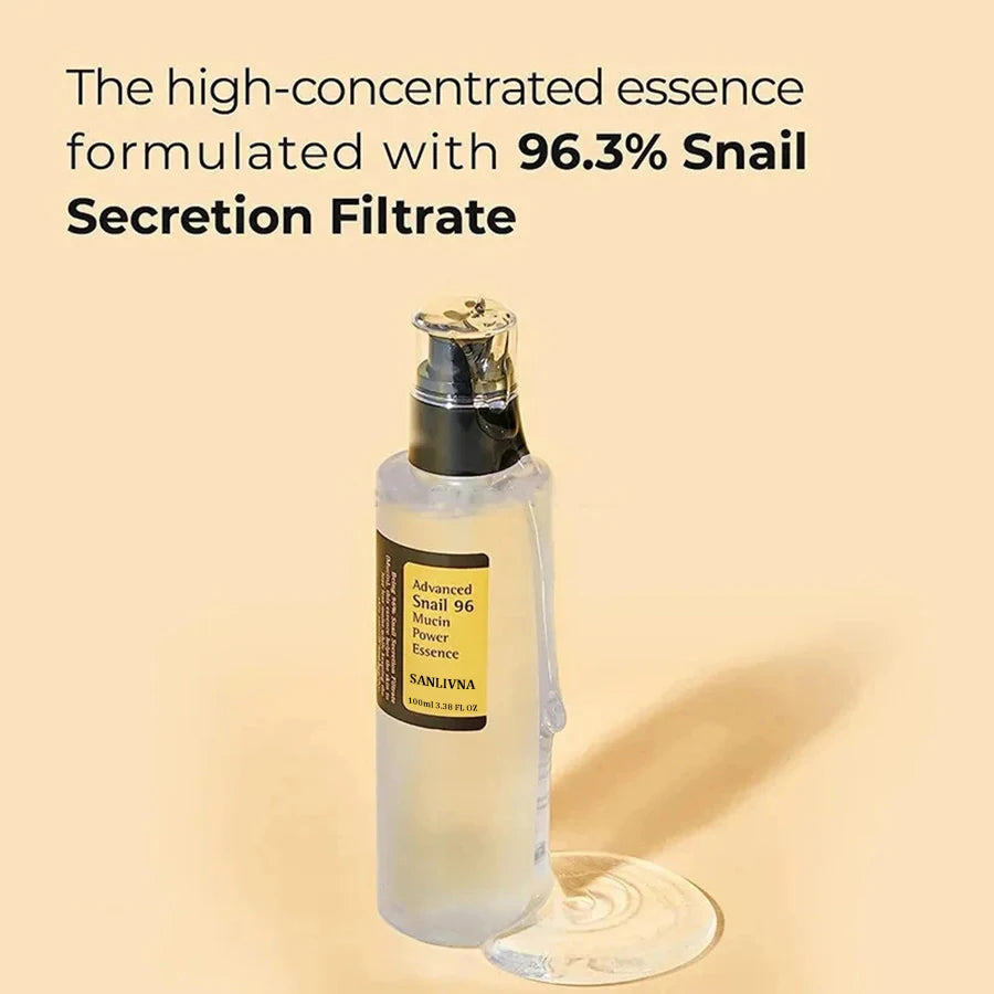 Korean Skin Care Snail Mucin 96% Facial Essence