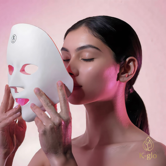 K-glo LED therapy wireless face mask