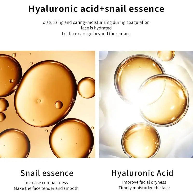 Snail Mucin Hyaluronic Acid Serum Face Hydrating Essence