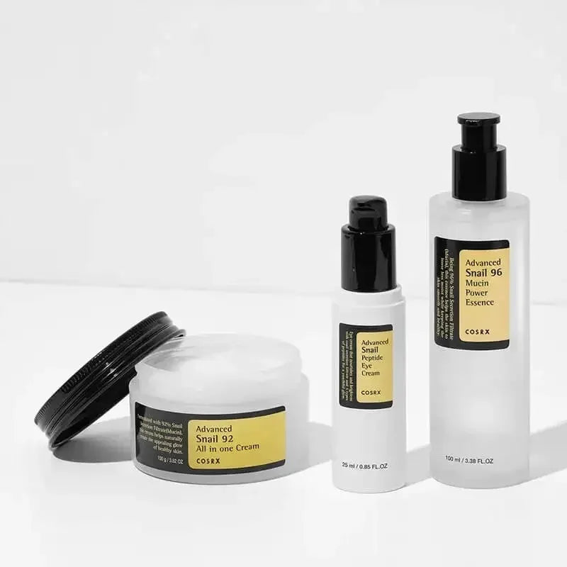 Advanced Snail Essence Skin Care Collagen 92 Face Cream Toner Cleanser Sensitive skin Moisturizing Firming Smoothing