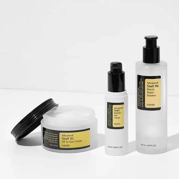 Advanced Snail Essence Skin Care Collagen 92 Face Cream Toner Cleanser Sensitive skin Moisturizing Firming Smoothing